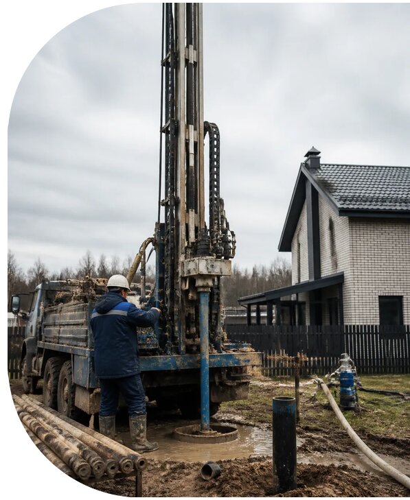 Бурение скважин на воду под ключ в Климовске от 121536 р. | АПаруса-Клс